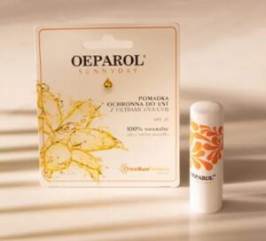 Pomadka ochronna Oeparol Sunnyday z filtrami UVA i UVB